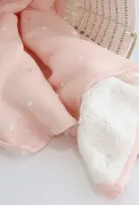 Bubba Blue Bubba Blue Confetti Knit Blanket - Berry