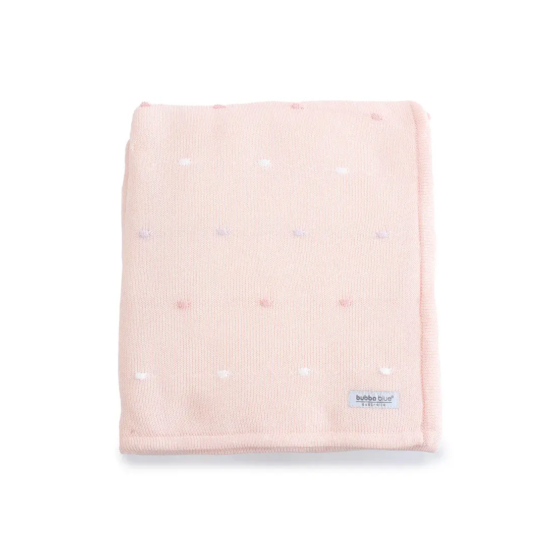 Bubba Blue Bubba Blue Confetti Knit Blanket - Berry