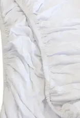 Bubba Blue Bubba Blue Bamboo White 2pk Compact Cot Jersey Fitted Sheets