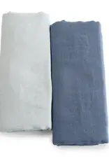 Bubba Blue Bubba Blue Bubba Sundae 2pk Muslin Wraps - Blueberry