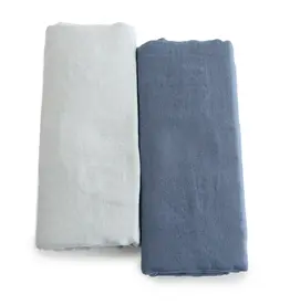 Bubba Blue Bubba Blue Bubba Sundae 2pk Muslin Wraps - Blueberry