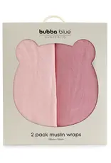 Bubba Blue Bubba Blue Bubba Sundae 2pk Muslin Wraps - Cupcake