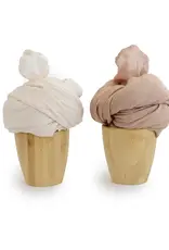 Bubba Blue Bubba Blue Bubba Sundae 2pk Muslin Wraps - Chestnut