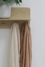 Bubba Blue Bubba Blue Bubba Sundae 2pk Muslin Wraps - Chestnut