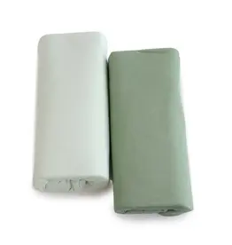 Bubba Blue Bubba Blue Bubba Sundae 2pk Jersey Cot Fitted Sheets - Greentea