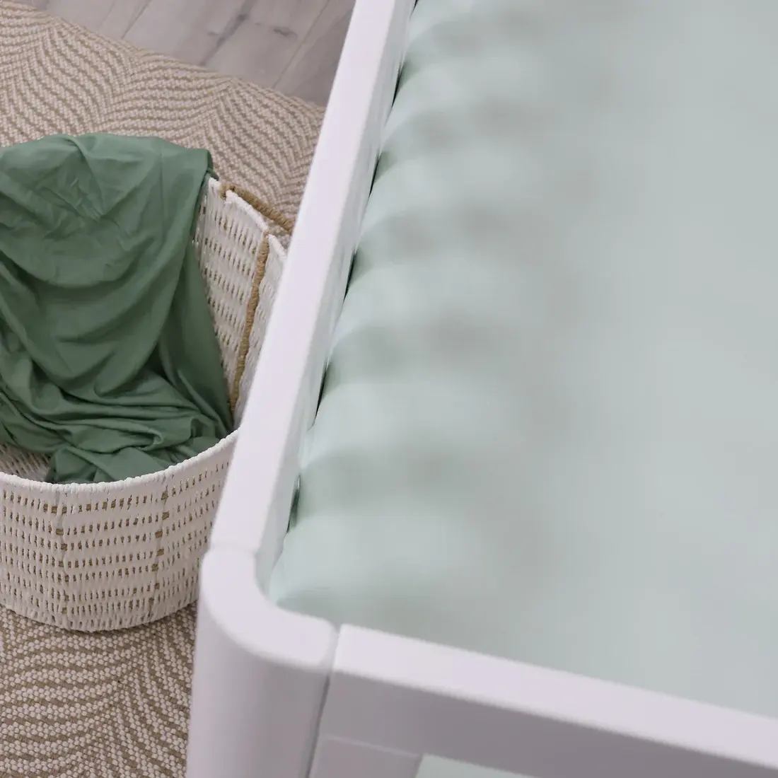 Bubba Blue Bubba Blue Bubba Sundae 2pk Jersey Cot Fitted Sheets - Greentea