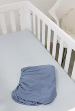 Bubba Blue Bubba Blue Bubba Sundae 2pk Jersey Cot Fitted Sheets - Blueberry