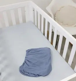 Bubba Blue Bubba Blue Bubba Sundae 2pk Jersey Cot Fitted Sheets - Blueberry