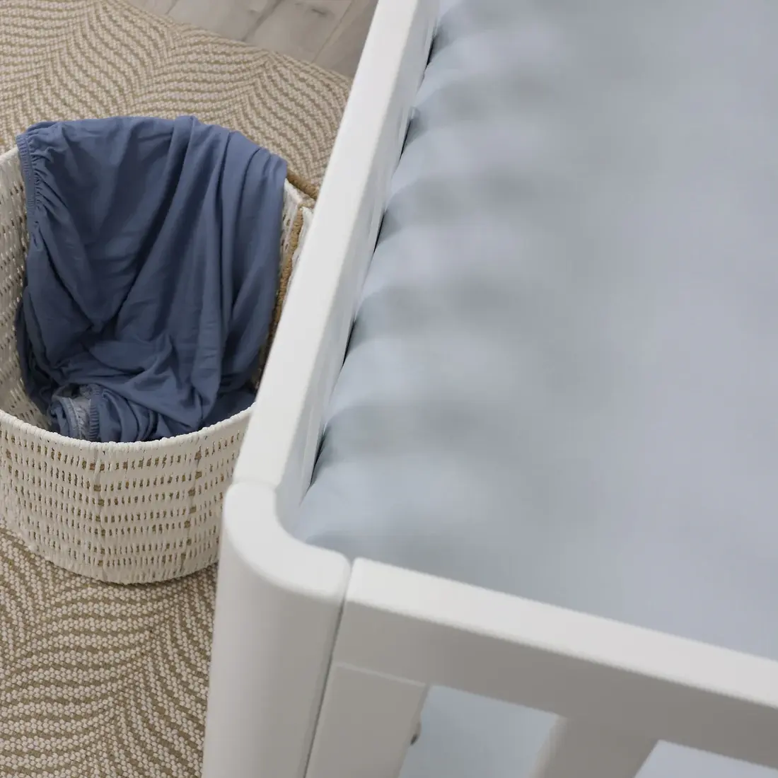 Bubba Blue Bubba Blue Bubba Sundae 2pk Jersey Cot Fitted Sheets - Blueberry