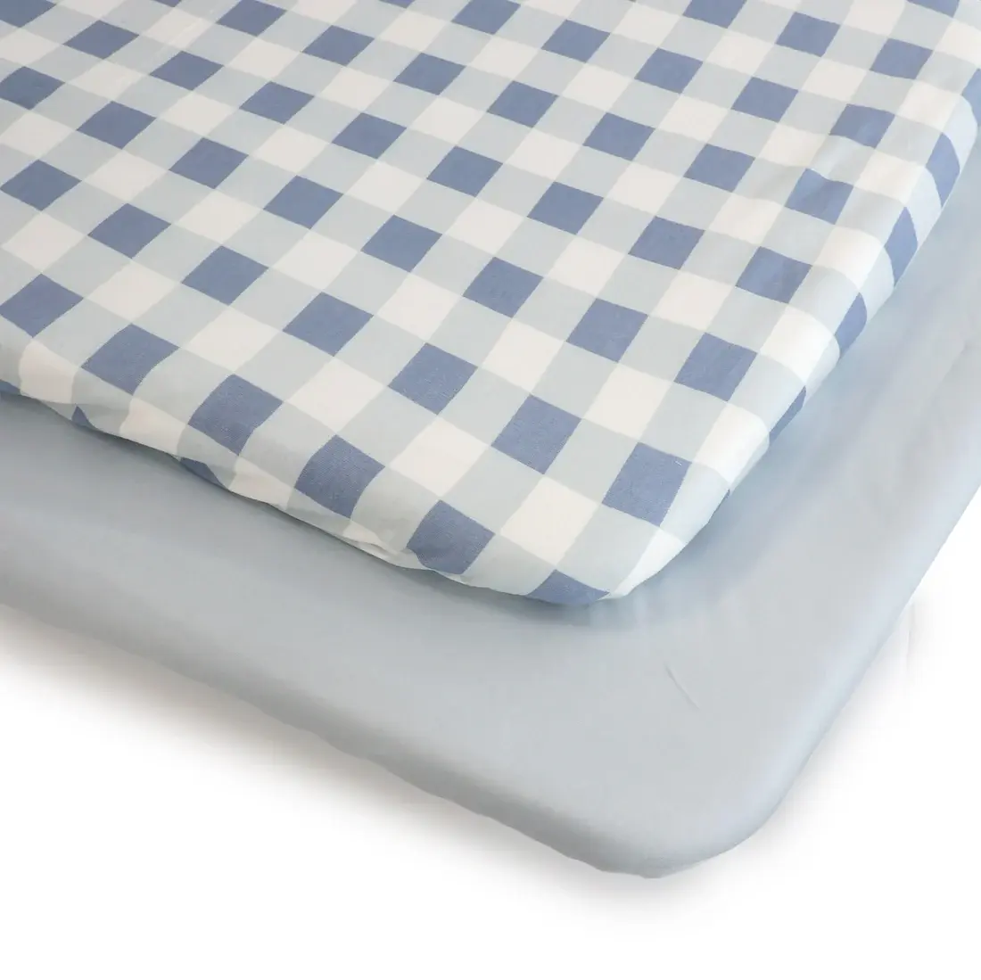 Bubba Blue Bubba Blue Bubba Sundae 2pk Jersey Co Sleeper/Bedside Sleeper Fitted Sheets - Blueberry