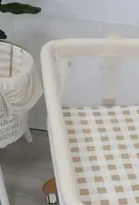 Bubba Blue Bubba Blue Bubba Sundae 2pk Jersey Co Sleeper/Bedside Sleeper Fitted Sheets - Chestnut