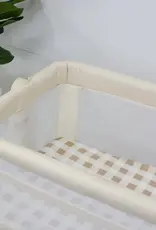 Bubba Blue Bubba Blue Bubba Sundae 2pk Jersey Co Sleeper/Bedside Sleeper Fitted Sheets - Chestnut