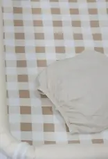 Bubba Blue Bubba Blue Bubba Sundae 2pk Jersey Co Sleeper/Bedside Sleeper Fitted Sheets - Chestnut