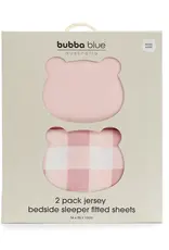 Bubba Blue Bubba Blue Bubba Sundae 2pk Jersey Co Sleeper/Bedside Sleeper Fitted Sheets - Cupcake