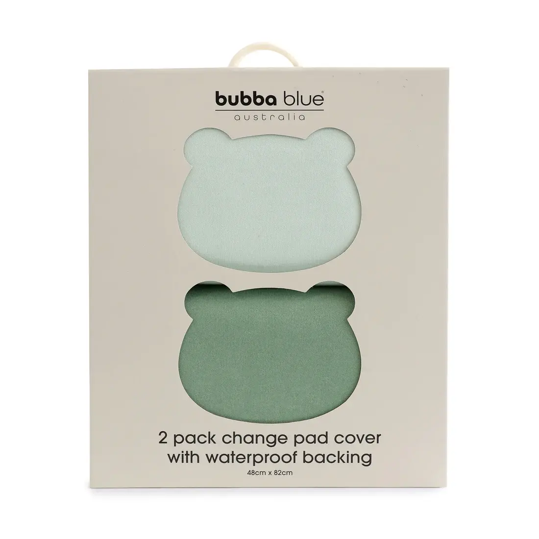 Bubba Blue Bubba Blue Bubba Sundae 2pk Waterproof Change Pad Covers - Greentea