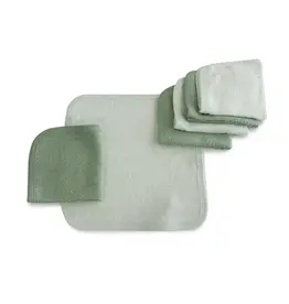 Bubba Blue Bubba Sundae 6pk Wash Cloths - Greentea