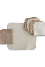 Bubba Blue Bubba Blue Bubba Sundae 6pk Wash Cloths - Chestnut