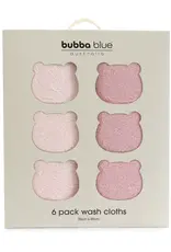 Bubba Blue Bubba Blue Bubba Sundae 6pk Wash Cloths - Cupcake
