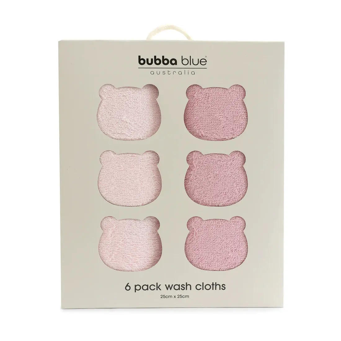 Bubba Blue Bubba Blue Bubba Sundae 6pk Wash Cloths - Cupcake