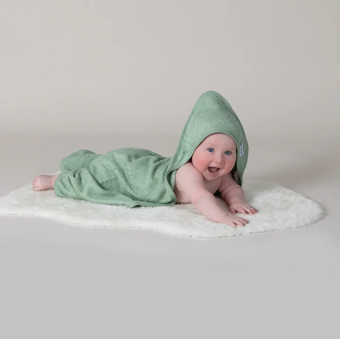 Bubba Blue Bubba Blue Bubba Sundae 2pk Hooded Towels - Greentea