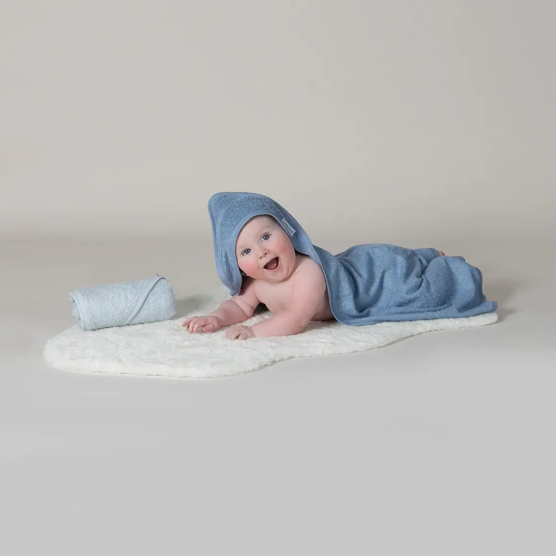 Bubba Blue Bubba Blue Bubba Sundae 2pk Hooded Towels - Blueberry