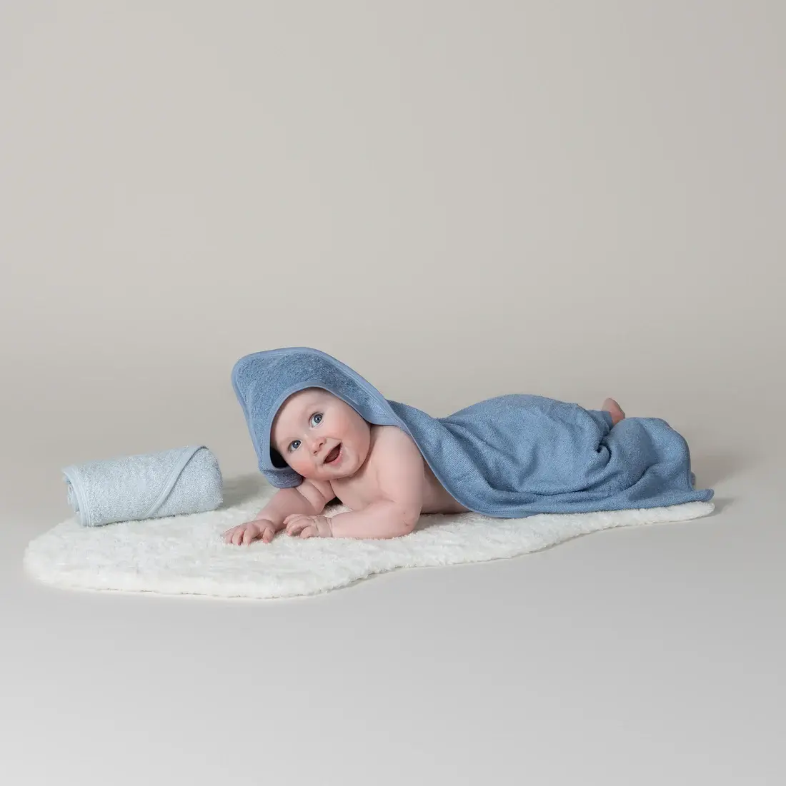 Bubba Blue Bubba Blue Bubba Sundae 2pk Hooded Towels - Blueberry