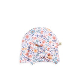 Tiny Twig Tiny Twig Beanie with Bow Lycra Jersey Cottage Garden