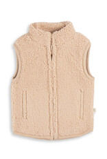 Tiny Twig Tiny Twig Vest Faux Lambs Wool Moonlight