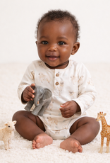 Tiny Twig Tiny Twig Bodysuit Henley L/S Cotton Interlock Go to Sheep