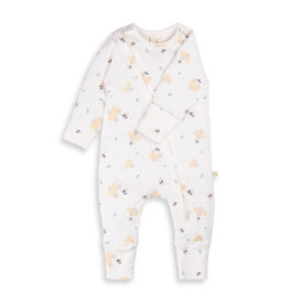 Tiny Twig Tiny Twig Zipsuit L/S Cotton Interlock Making Honey