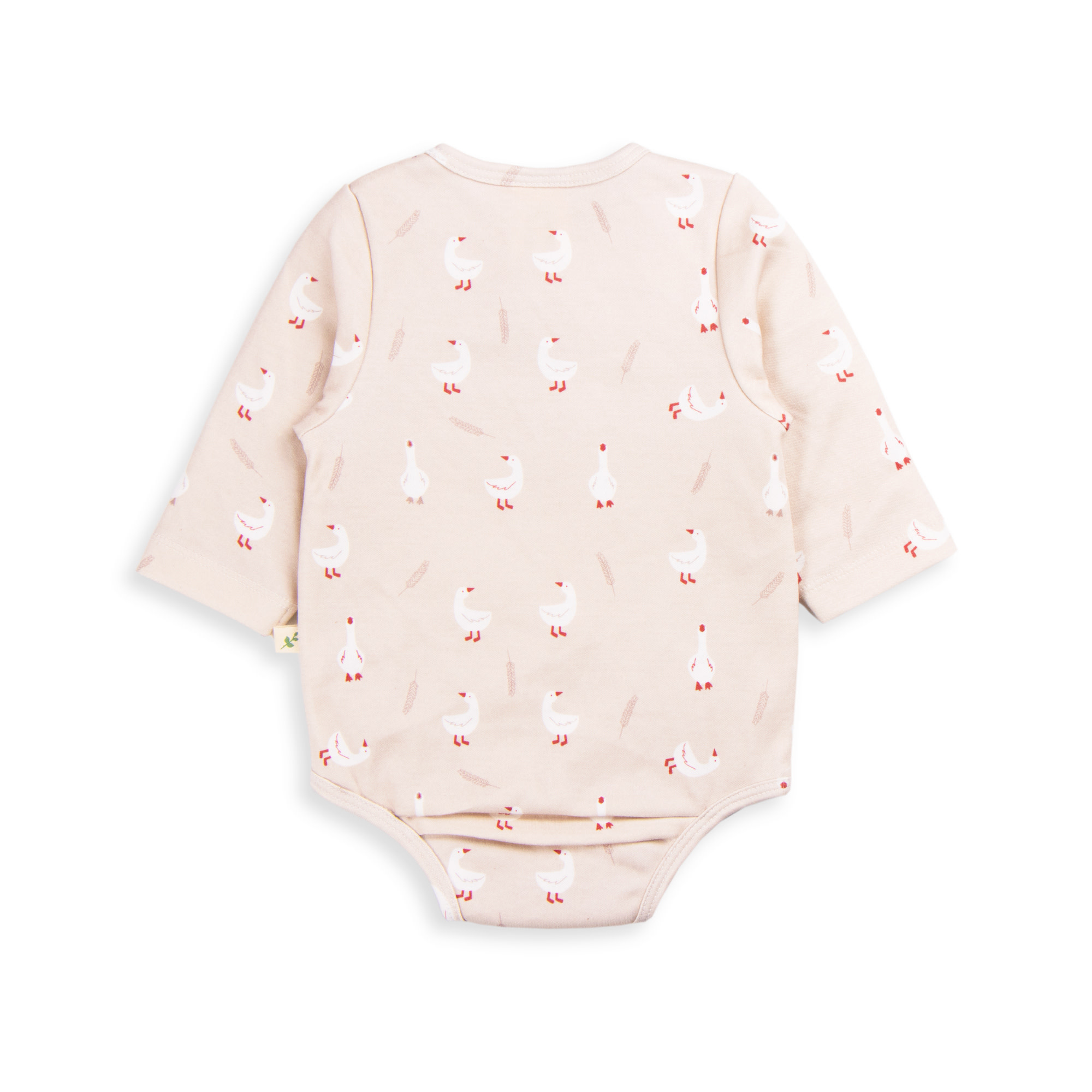 Tiny Twig Tiny Twig Bodysuit Henley L/S Cotton Interlock GGGeese