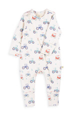 Tiny Twig Tiny Twig Zipsuit L/S French Terry Harvest Time