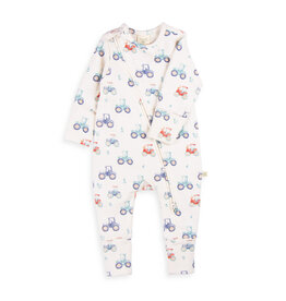 Tiny Twig Tiny Twig Zipsuit L/S French Terry Harvest Time