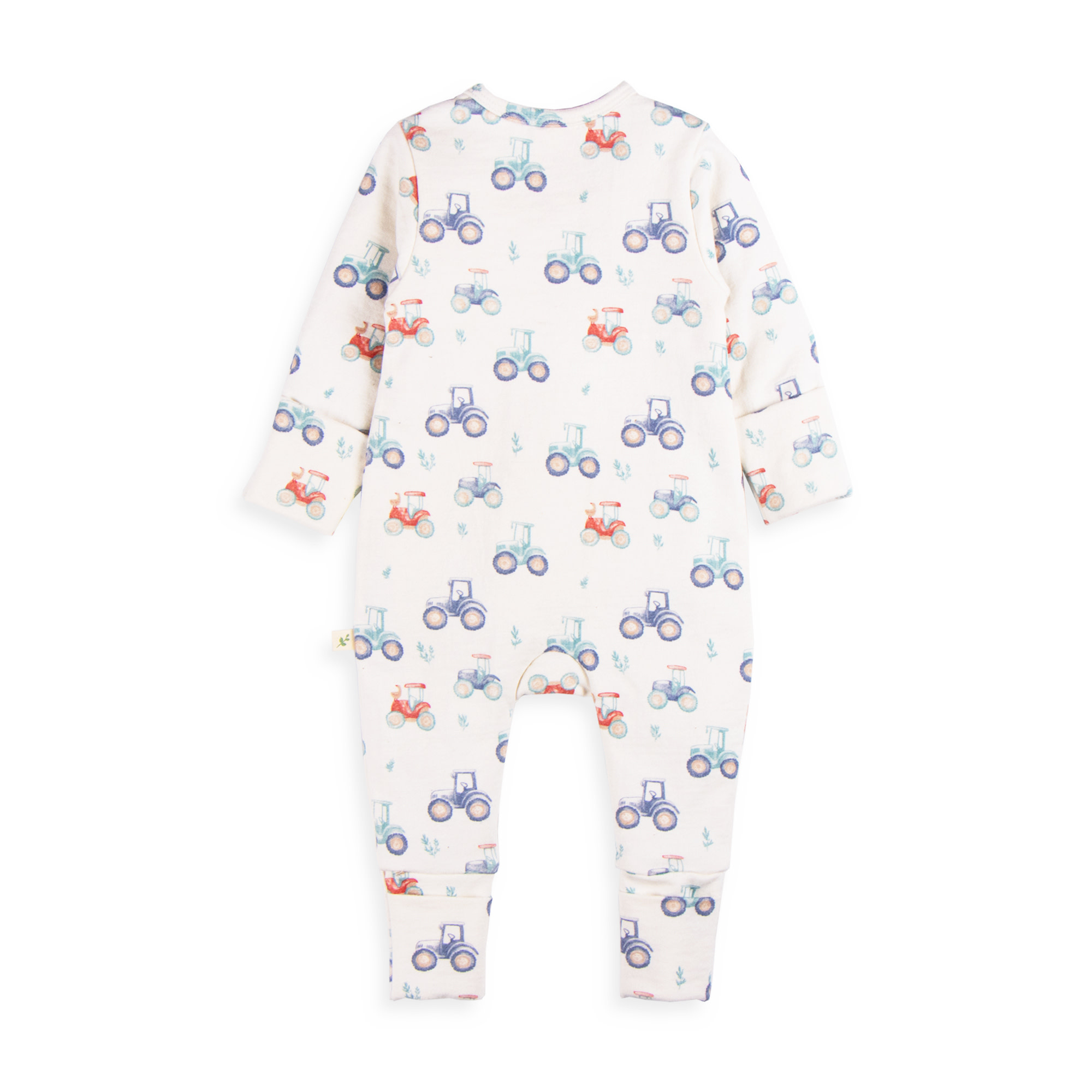 Tiny Twig Tiny Twig Zipsuit L/S French Terry Harvest Time