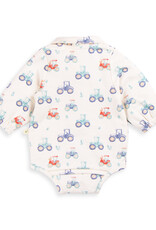 Tiny Twig Tiny Twig Bodysuit Polo L/S French Terry Harvest Time