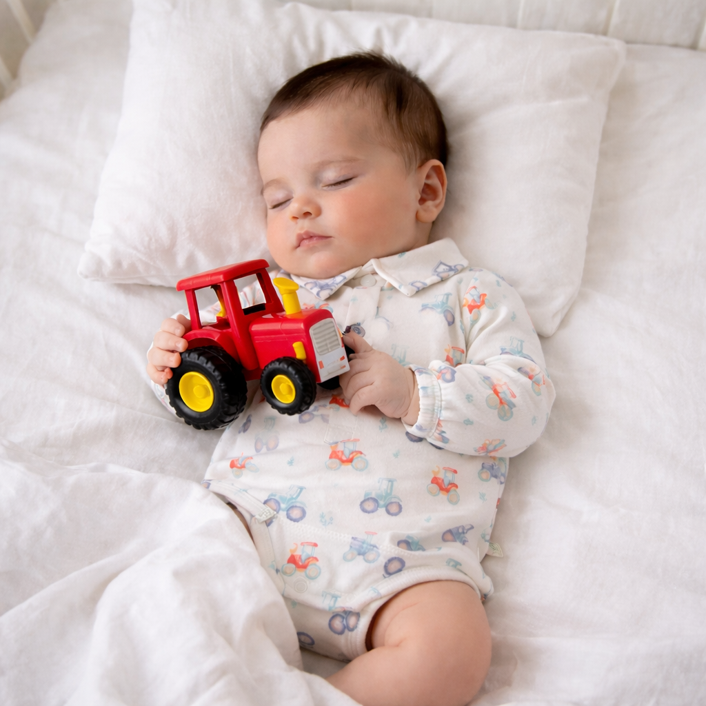 Tiny Twig Tiny Twig Bodysuit Polo L/S French Terry Harvest Time