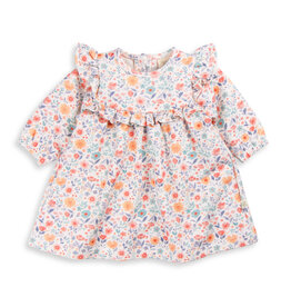Tiny Twig Tiny Twig Frill Dress French Terry Cottage Garden
