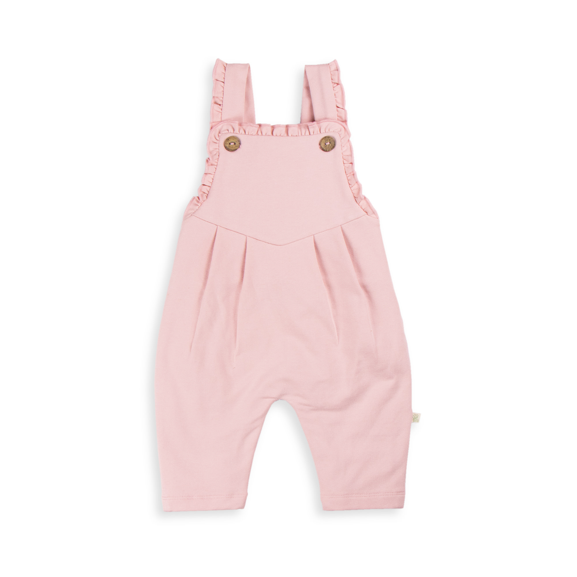 Tiny Twig Tiny Twig Frill Overall French Terry Lotus