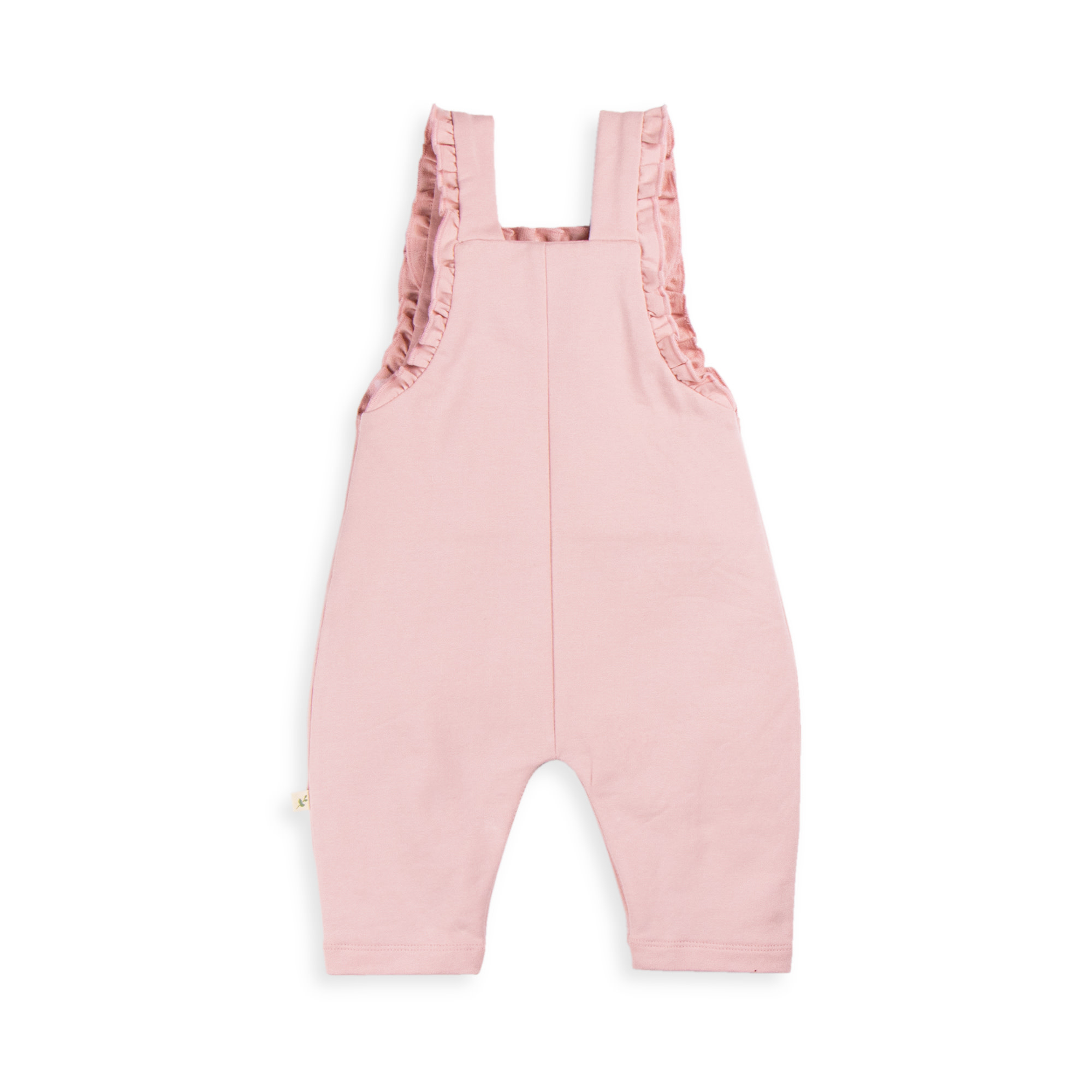 Tiny Twig Tiny Twig Frill Overall French Terry Lotus