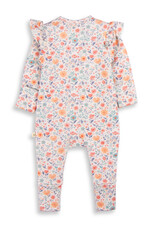 Tiny Twig Tiny Twig Zipsuit Cap L/S French Terry Cottage Garden