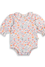 Tiny Twig Tiny Twig Bodysuit Peter Pan French Terry Cottage Garden