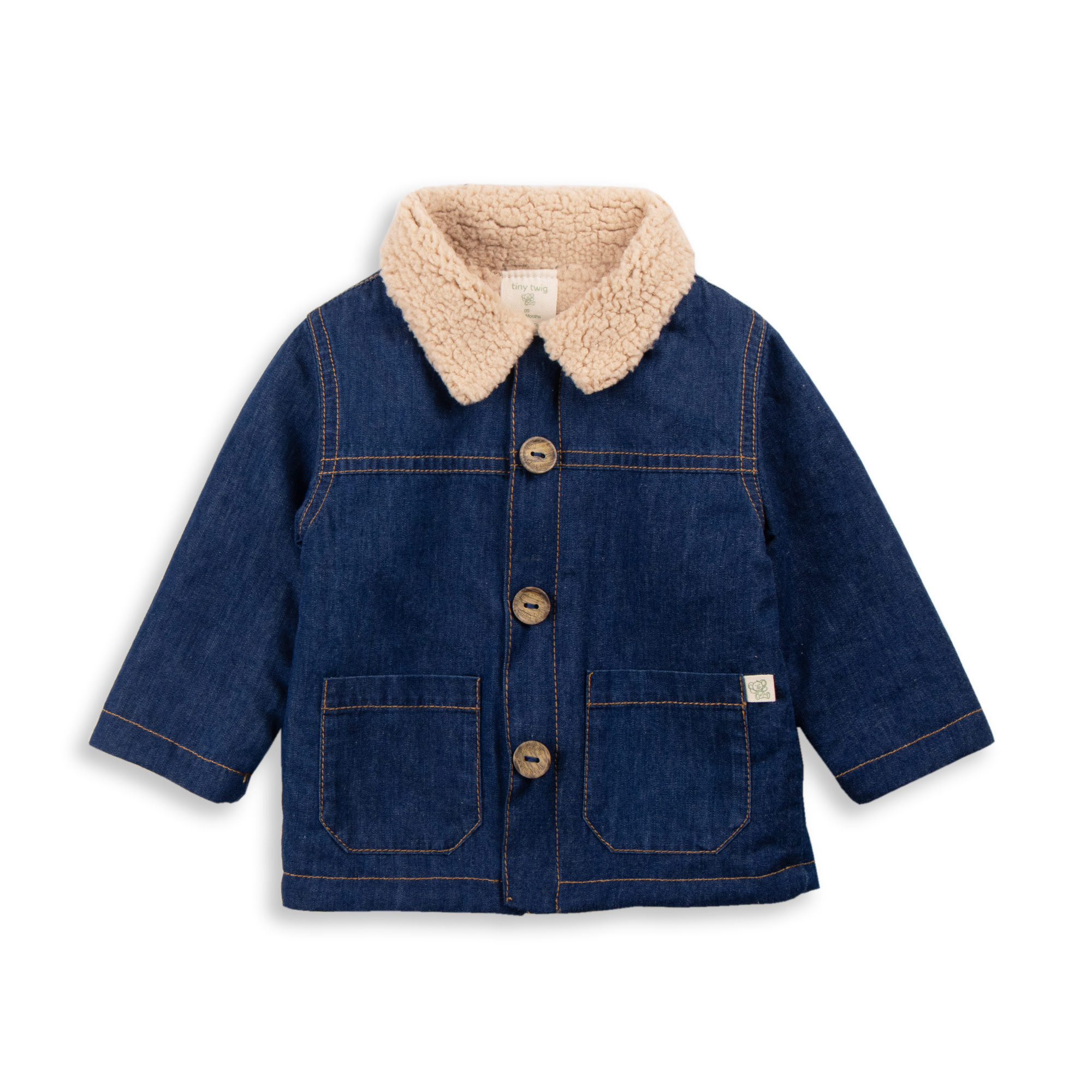 Tiny Twig Tiny Twig Shacket FLW/Denim Moonlight/Denim