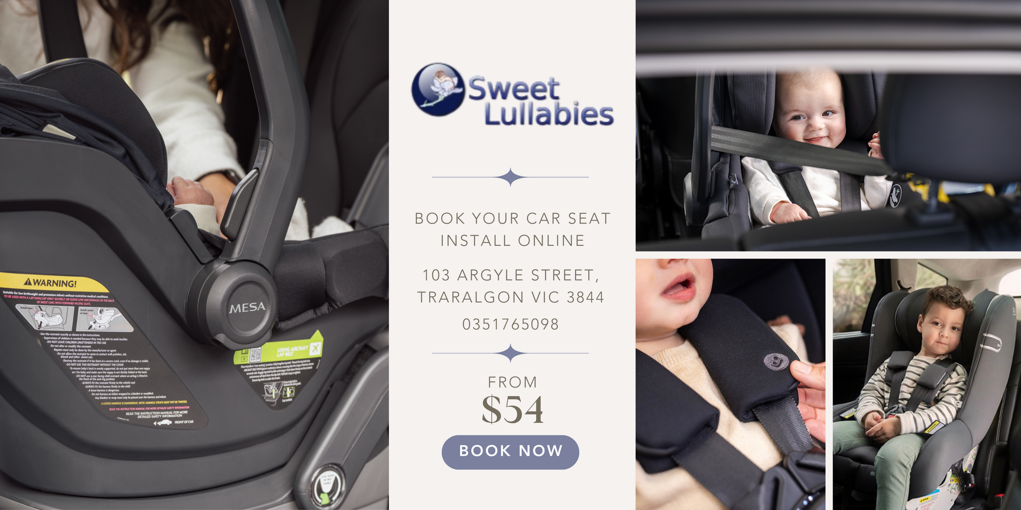 Book a Car Seat Install