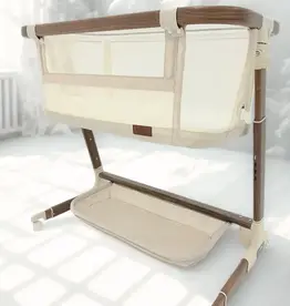Mamas & Papas Babystudio Dream Glider Bedside Sleeper - Wood Grain