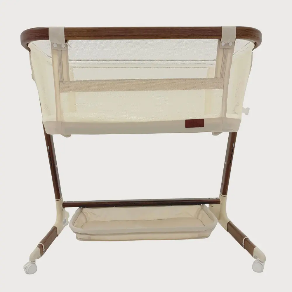 Mamas & Papas Babystudio Dream Glider Bedside Sleeper - Wood Grain