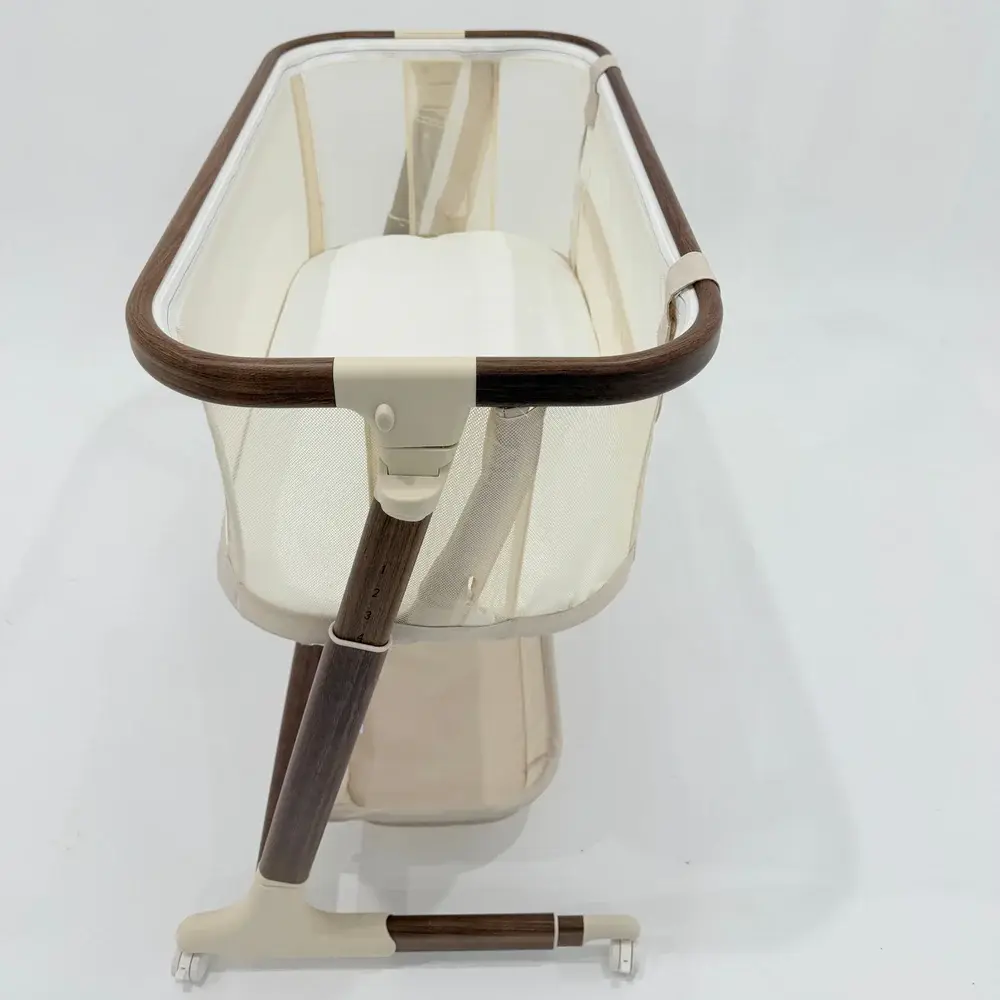 Mamas & Papas Babystudio Dream Glider Bedside Sleeper - Wood Grain