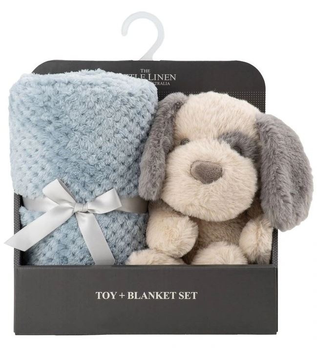 Little Linen Little Linen Plush Toy & Blankets Barklife Dog