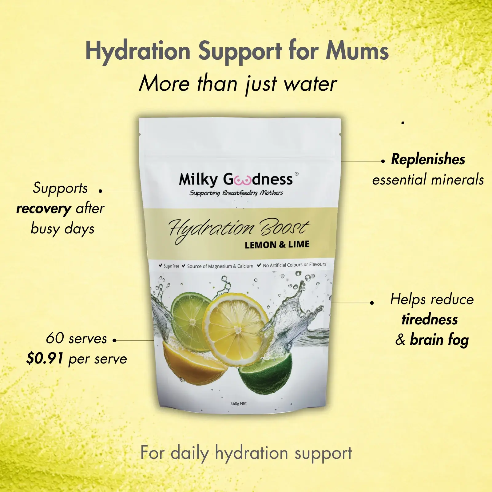 Milky Goodness Milky Goodness Lemon Lime Hydration Boost