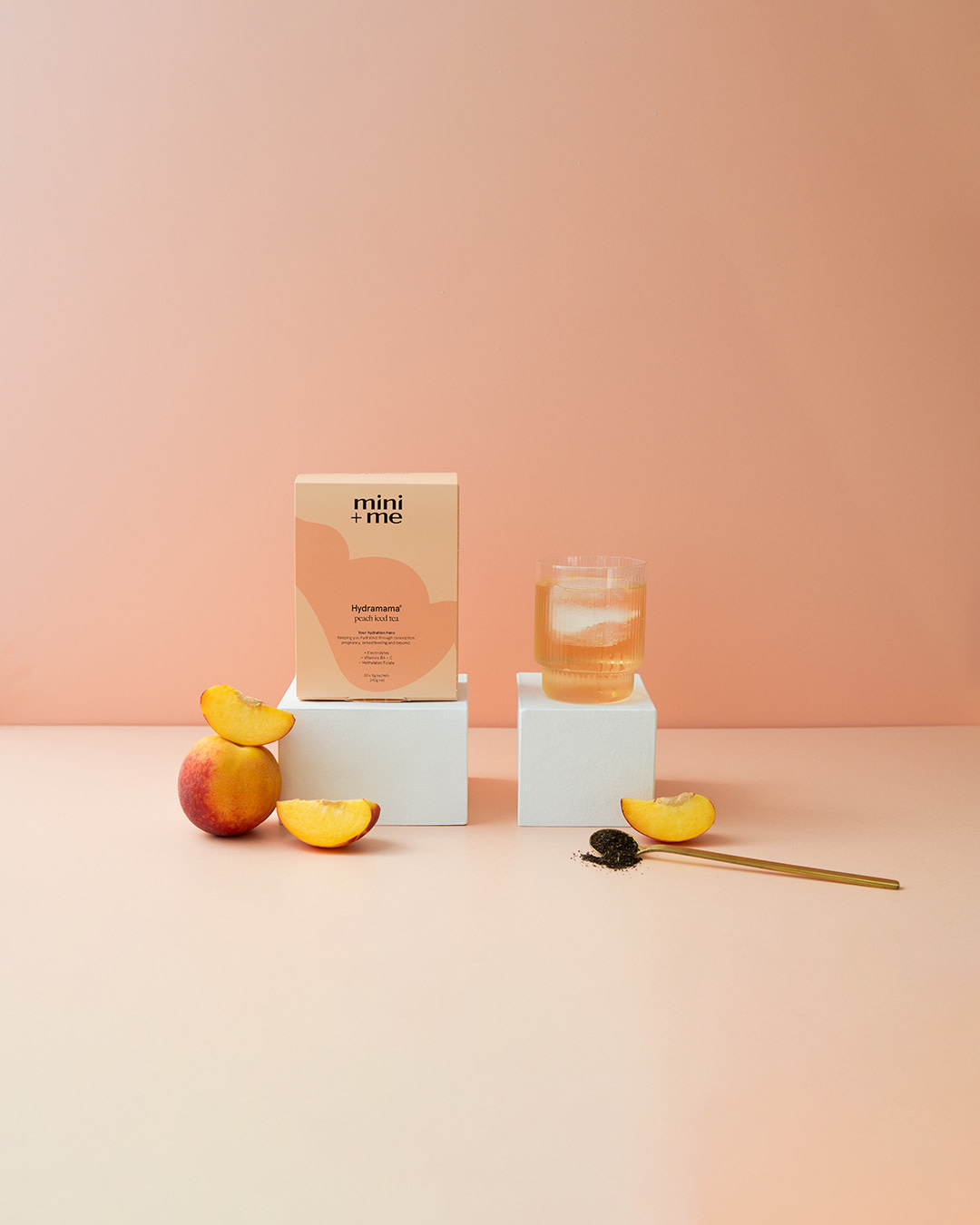 Hydramama Hydramama Mini + Me Peach Iced Tea