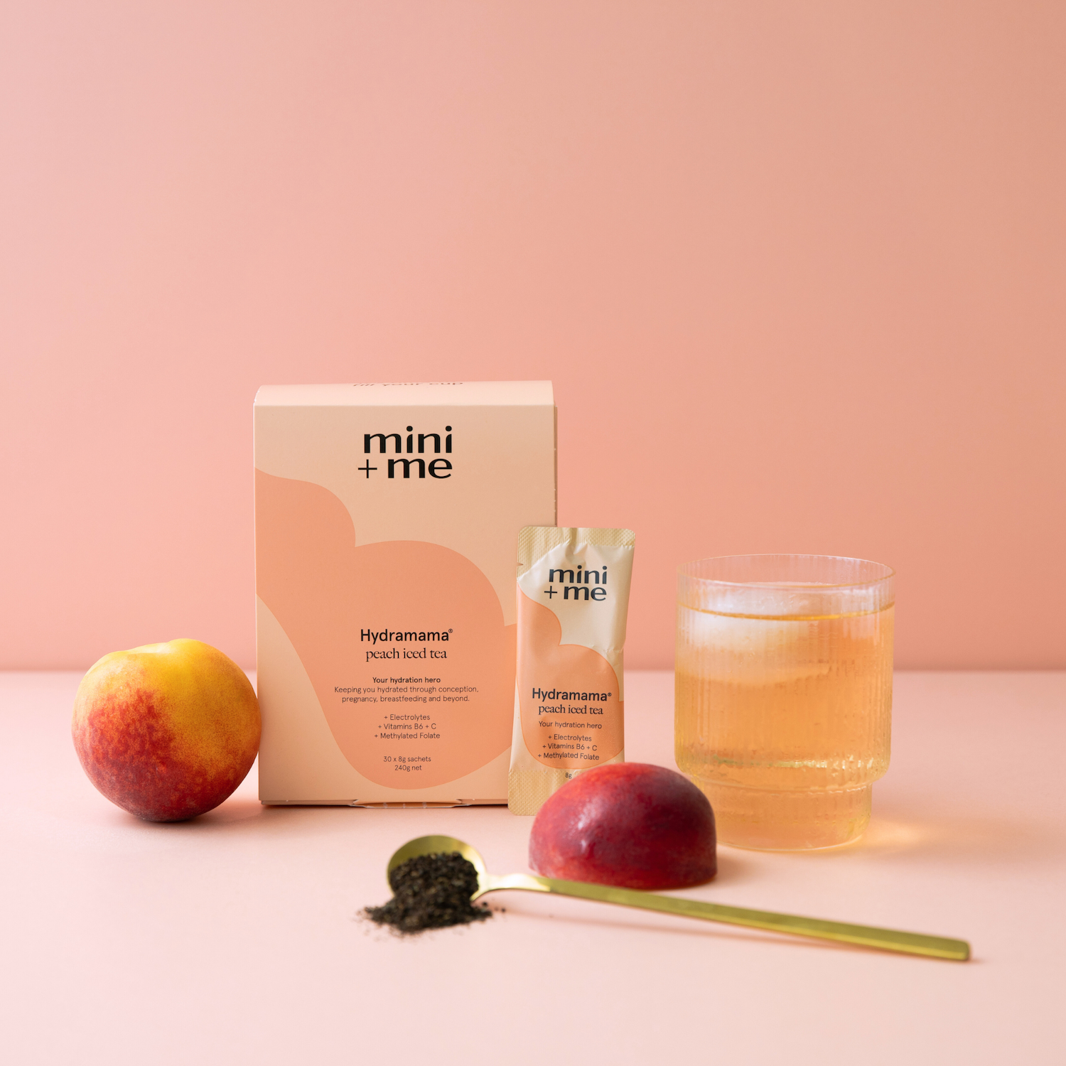 Hydramama Hydramama Mini + Me Peach Iced Tea